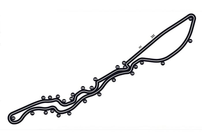 El circuito urbano de Yeda (Arabia Saudi) para la Fórmula 1
