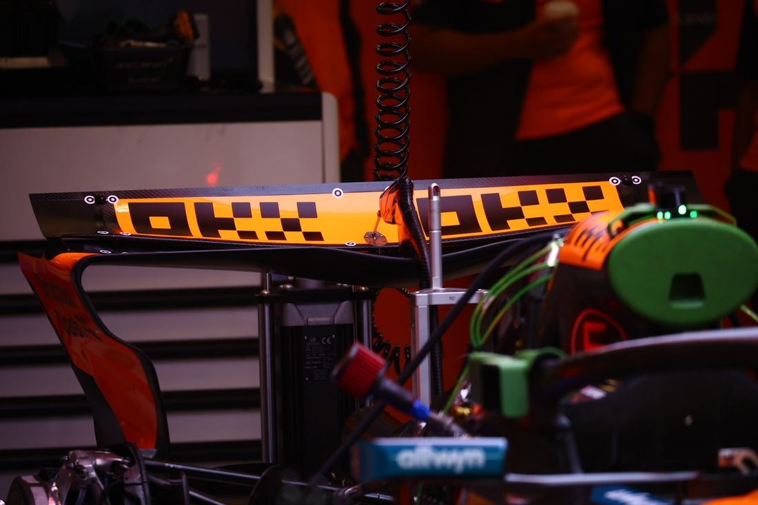 McLaren MCL39, detalles técnicos