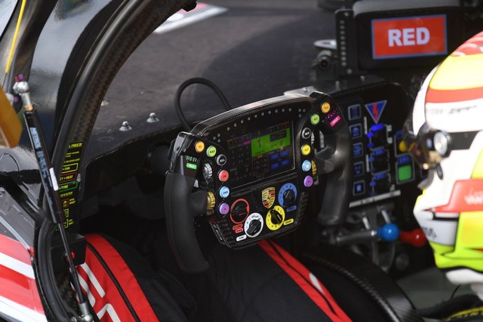 Penske Motorsport Porsche 963 steering wheel