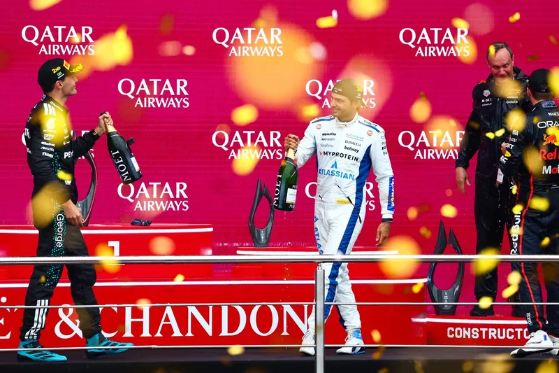 Max Verstappen, Red Bull Racing, George Russell, Mercedes, Carlos Sainz, Williams
