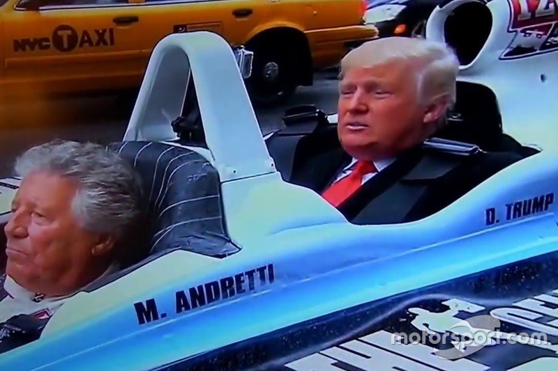 Donald Trump'ın Mario Andretti ile olan turları