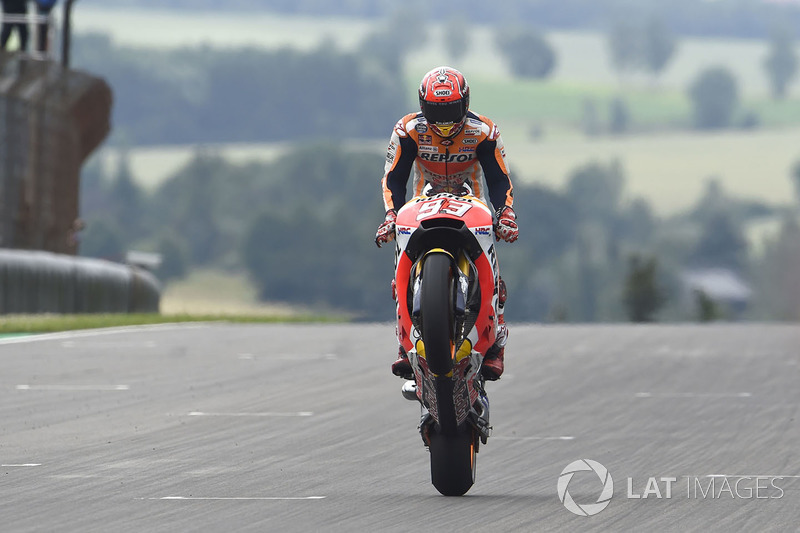 Zieldurchfahrt: Marc Marquez, Repsol Honda Team