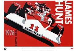 James Hunt poster