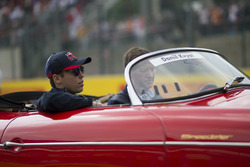 Daniil Kvyat, Scuderia Toro Rosso, on the drivers parade