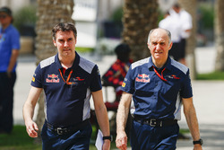 James Key, directeur technique Scuderia Toro Rosso, et Franz Tost, Team Principal, Scuderia Toro Rosso