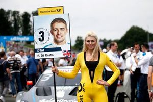 Grid girl of Paul Di Resta, R-Motorsport