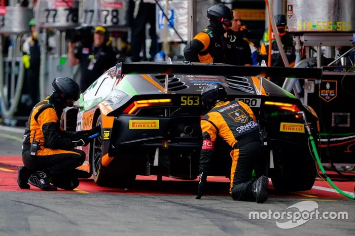 #563 Orange 1 FFF Racing Team Lamborghini Huracan GT3 2019: Andrea Caldarelli, Dennis Lind, Marco Mapelli