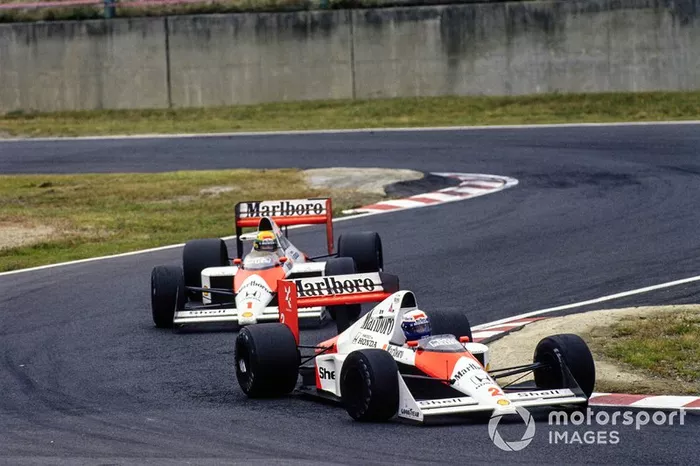 Alain Prost, McLaren, Ayrton Senna, McLaren