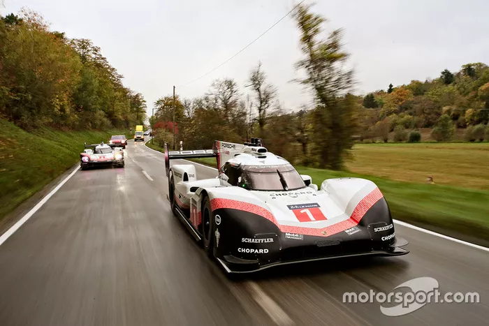 Porsche 919 Hybrid Evo en las carreteras públicas alemanas