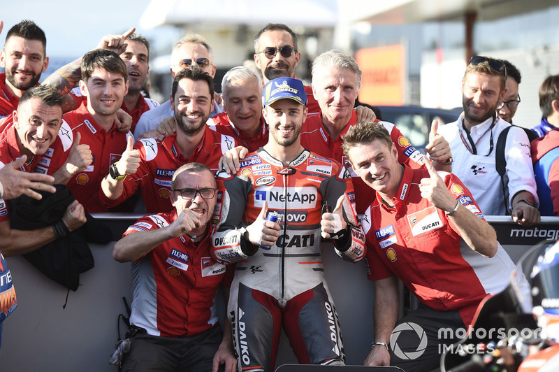 Володар поул-позиції Андреа Довіціозо, Ducati Team