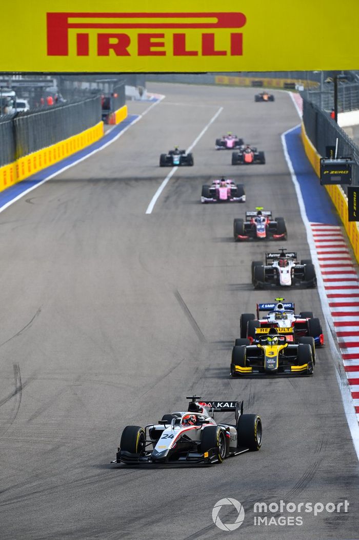 Nikita Mazepin, Hitech Grand Prix Guanyu Zhou, UNI-Virtuosi