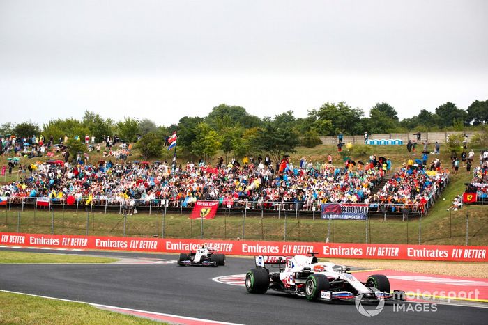 Nikita Mazepin, Haas VF-21, Mick Schumacher, Haas VF-21