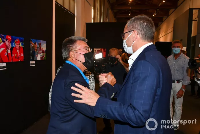 Rainer Schlegelmilch and Stefano Domenicali