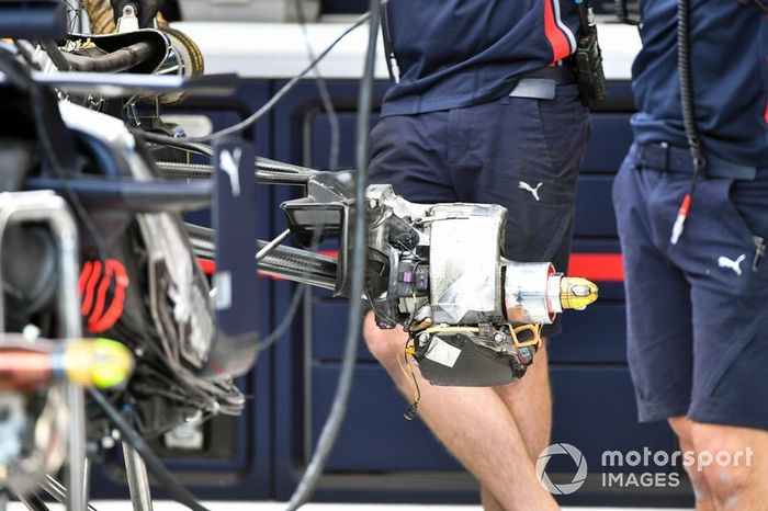 Frenos traseros de Red Bull RB15 