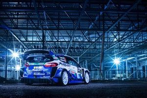 Автомобиль Ford Fiesta WRC в новой ливрее, M-Sport