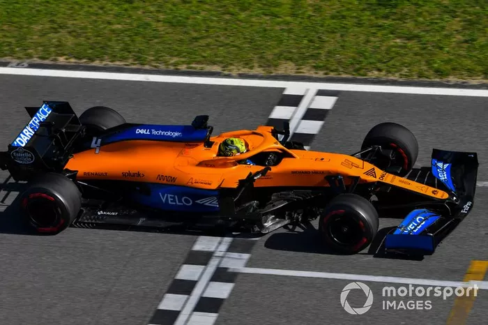 Lando Norris, McLaren MCL35 