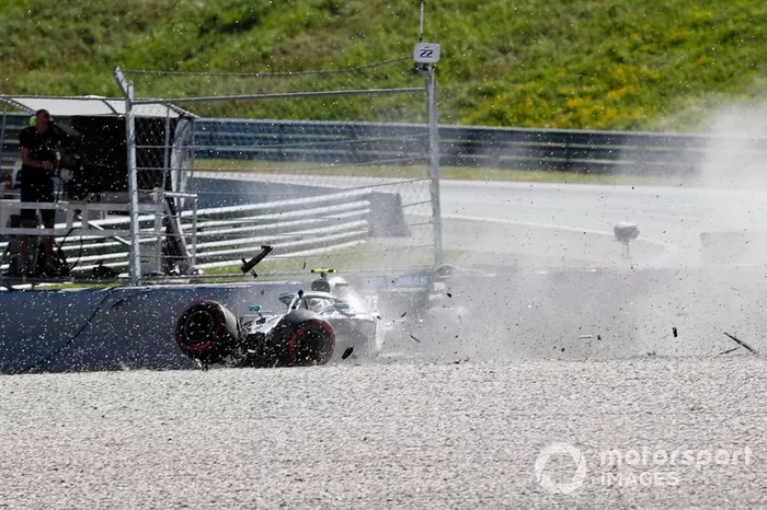 Acidente de Valtteri Bottas