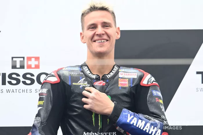 Podio: ganador Fabio Quartararo, Yamaha Factory Racing