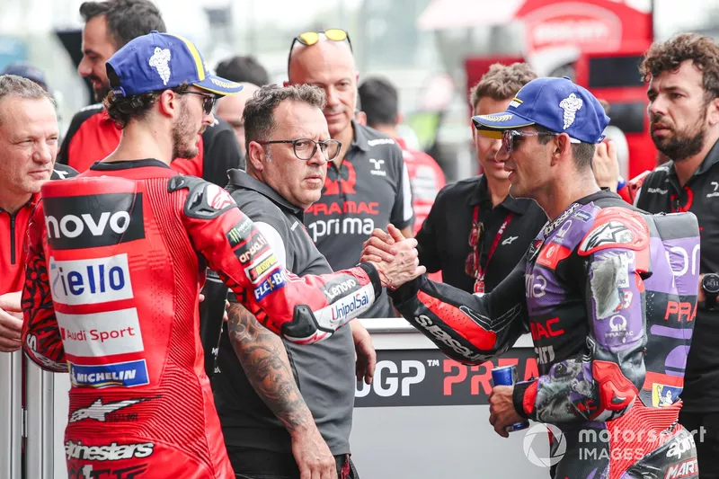 Francesco Bagnaia, Ducati Team, Jorge Martin, Pramac Racing