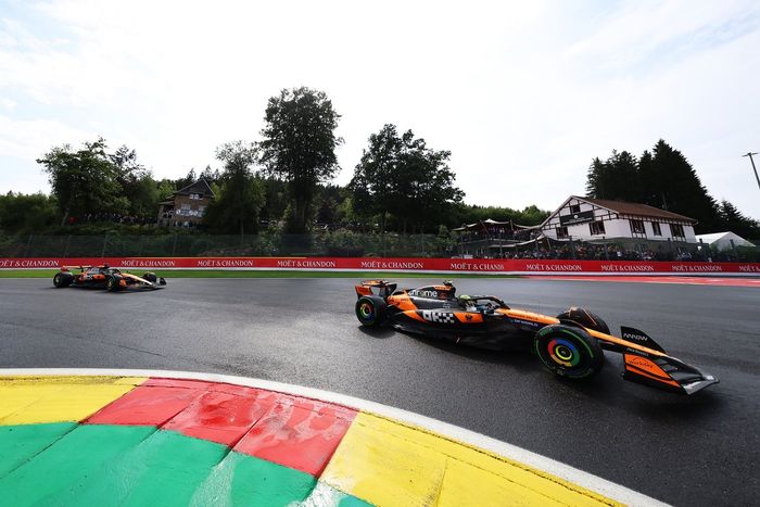 Lando Norris, McLaren, Oscar Piastri