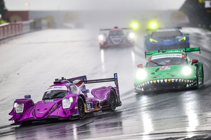#99 AO Racing, ORECA LMP2 07: PJ Hyett, Dane Cameron, Jonny Edgar