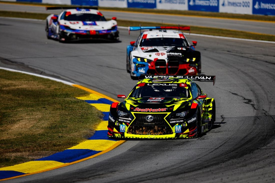 #14 Vasser Sullivan Racing Lexus RC F GT3: Ben Barnicoat, Aaron Telitz, Kyle Kirkwood