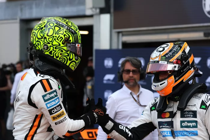 Lando Norris, McLaren, Oscar Piastri
