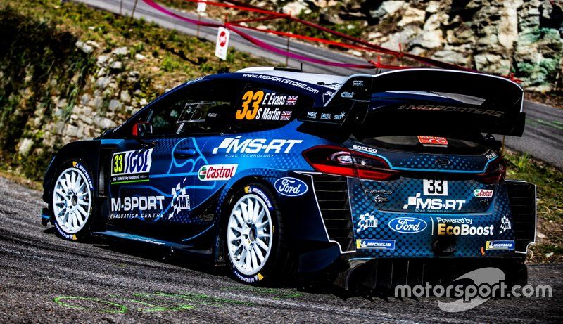 Elfyn Evans, Scott Martin, M-Sport Ford WRT Ford Fiesta WRC