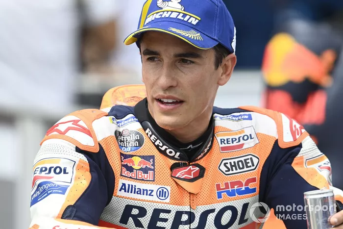 Ganador Marc Márquez, Repsol Honda Team en Parc Ferme
