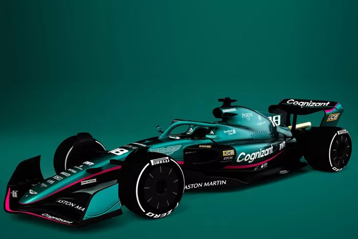 Boceto del Aston Martin F1 para 2022