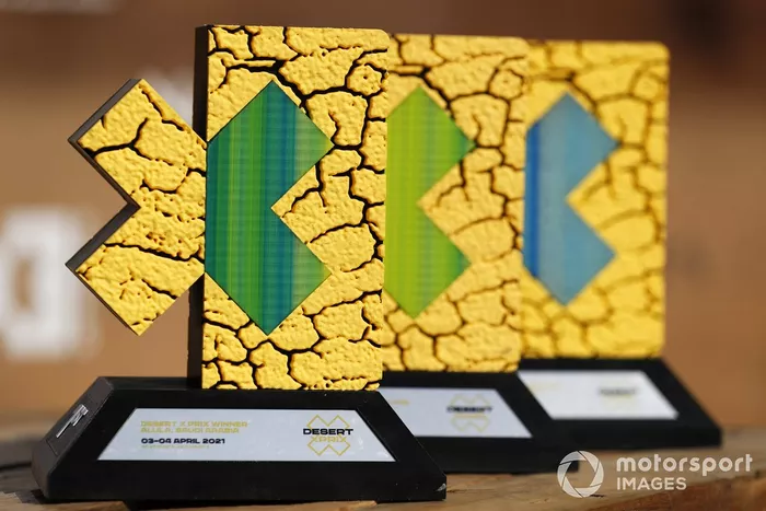 Los trofeos del Desert XPrix