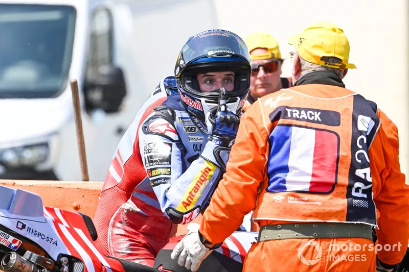 Alex Marquez, Gresini Racing crash