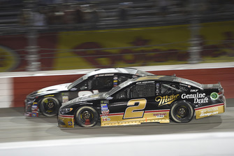 Bojangles' Southern 500 Darlington Raceway, Darlington, SC USA Ryan Newman, Richard Childress Racing, Chevrolet Camaro Caterpillar, Brad Keselowski, Team Penske, Ford Fusion Miller Genuine Draft