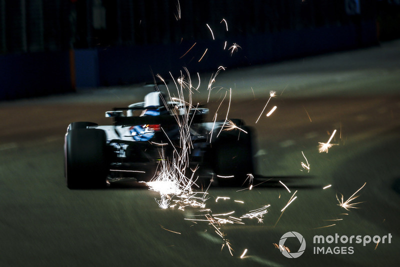 Lance Stroll sofreu para colocar a Williams em 14º