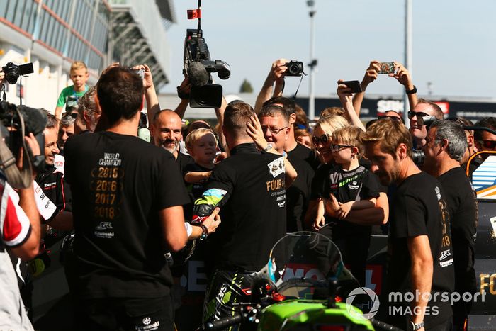 Jonathan Rea, Kawasaki Racing, his father