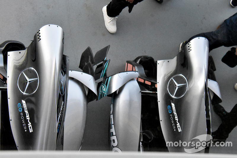 Mercedes AMG F1 motorkap