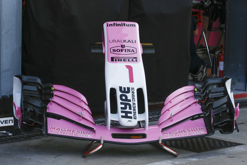 Racing Point Force India VJM11 burun ve ön kanat