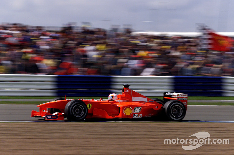 Rubens Barrichello en el GP de Gran Bretaña