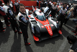 #7 Toyota Gazoo Racing Toyota TS050 Hybrid: Mike Conway, Kamui Kobayashi, Jose Maria Lopez