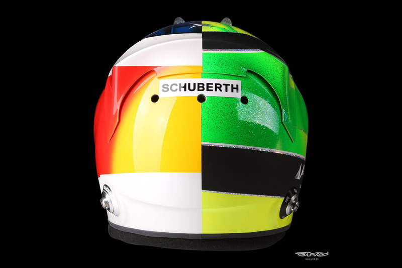 Helmet of Mick Schumacher