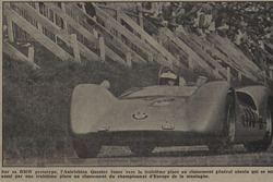 Tribune de Lausanne, articolo, Dieter Quester, BMW