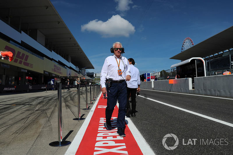 Charlie Whiting, FIA Delegate