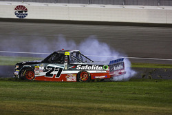Race winner Ben Rhodes, ThorSport Racing Toyota