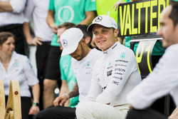 Yarış galibi Valtteri Bottas, Mercedes AMG F1, Lewis Hamilton, Mercedes AMG F1 ve takım