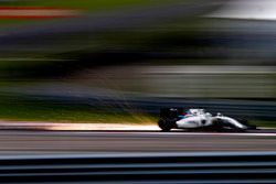 Scintille dalla macchina di Felipe Massa, Williams FW38