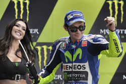 Segundo lugar, Valentino Rossi, Yamaha Factory Racing