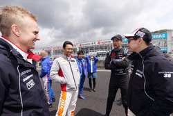 Jenson Button, Team Kunimitsu, Heikki Kovalainen, Lexus Team Sard, Kamui Kobayashi, Lexus Team Sard, Kazuki Nakajima, Team Tom's