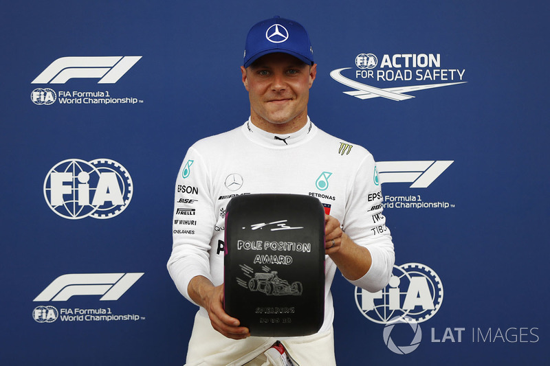 Pole pozisyonu galibi Valtteri Bottas, Mercedes AMG F1
