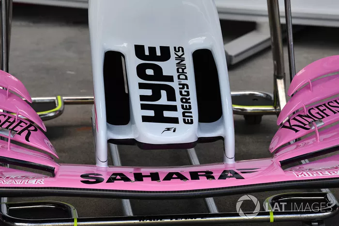 Force India VJM11 nose detail