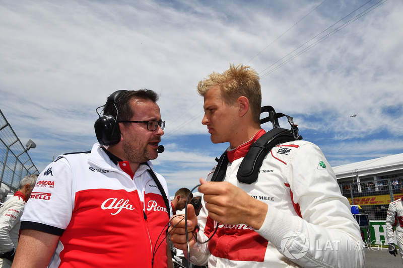 Marcus Ericsson, Sauber on the grid